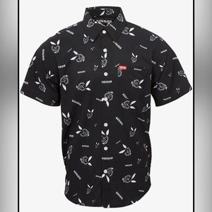 Dixxon Flannel Company Playboy button up, size large, never worn